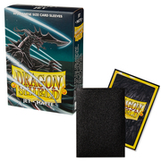 60 Small Dragon Shield Sleeves - Matte Jet