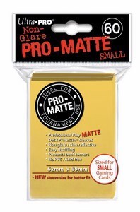 60 Small Ultra Pro Pro-Matte Sleeves