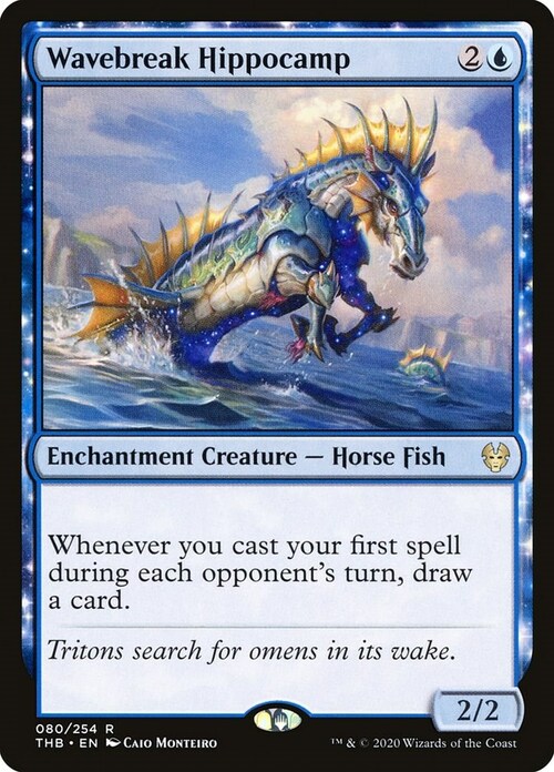 Wavebreak Hippocamp Card Front