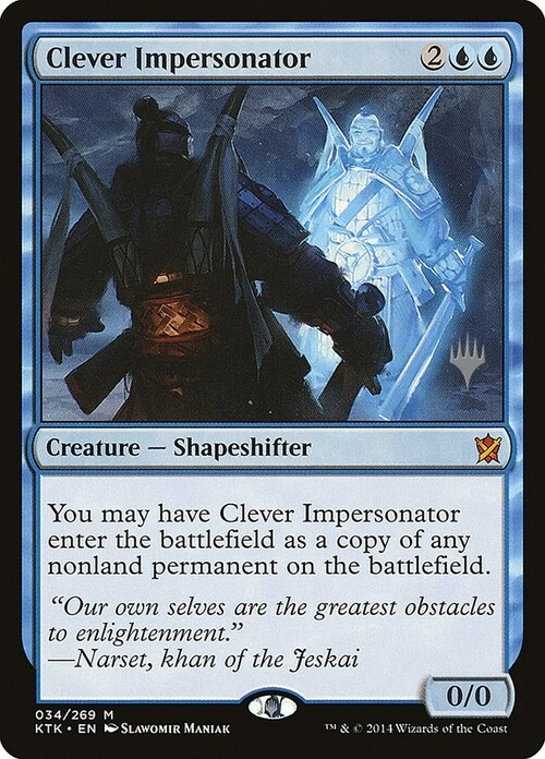 Clever Impersonator Card Front