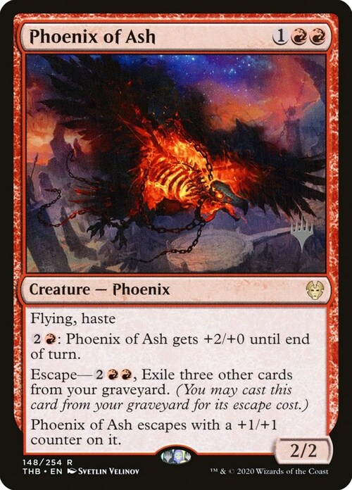 Phoenix of Ash Card Front