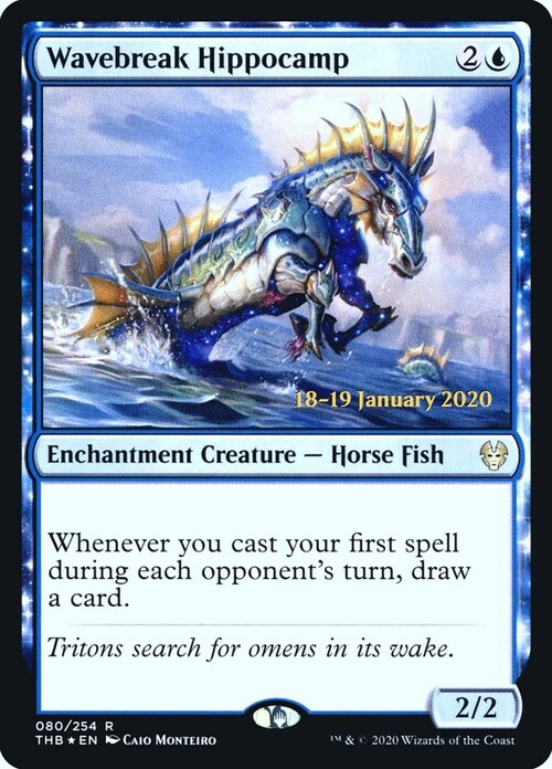 Wavebreak Hippocamp Card Front