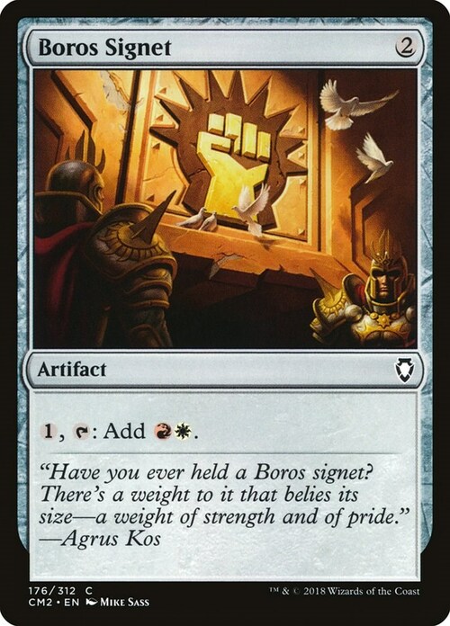 Boros Signet Card Front