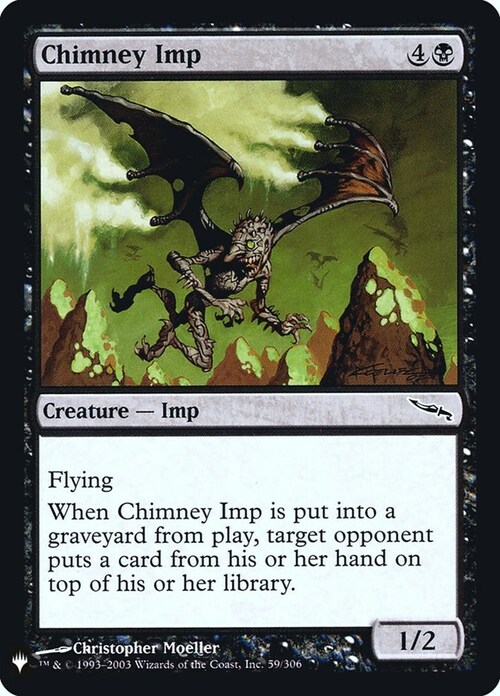 Chimney Imp Card Front