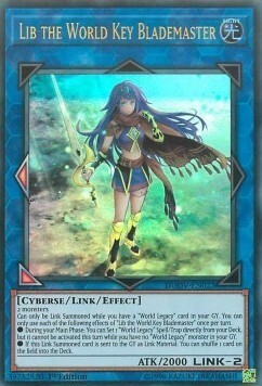 Lib the World Key Blademaster Card Front