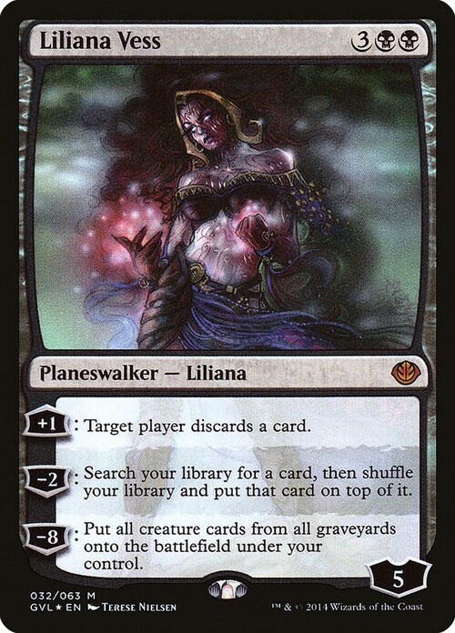 Liliana Vess Card Front