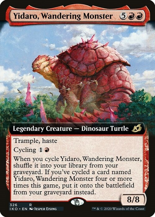 Yidaro, Wandering Monster Card Front