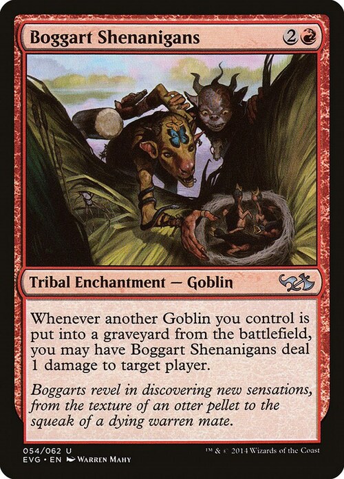 Boggart Shenanigans Card Front