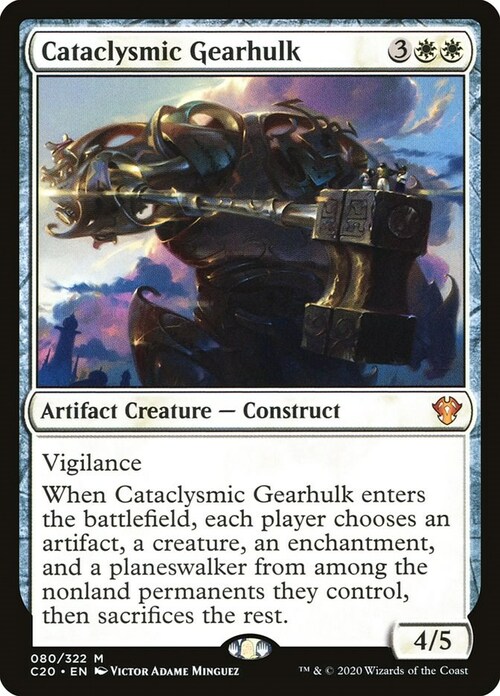 Cataclysmic Gearhulk Card Front