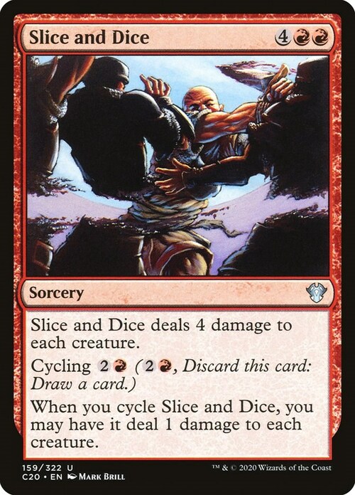 Slice and Dice Card Front