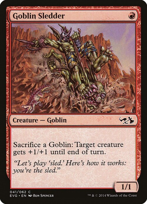 Goblin Sledder Card Front