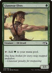 Elfi di Llanowar