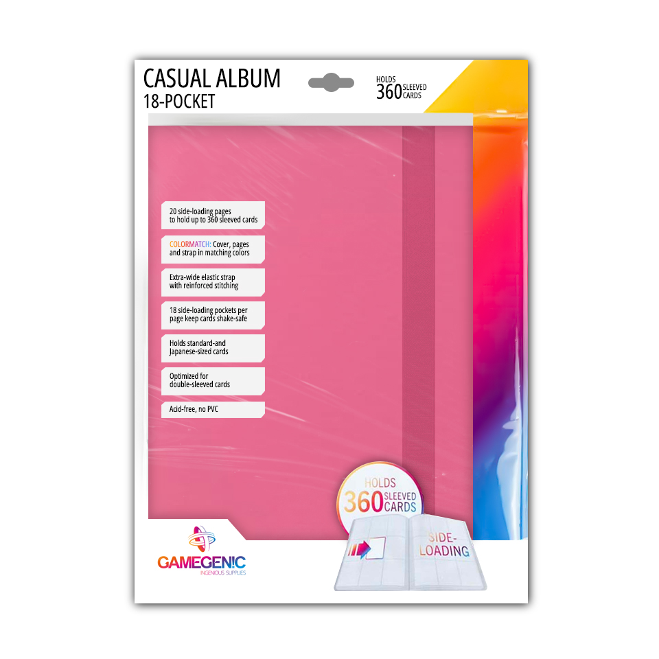 Album 18-Pocket Gamegenic Casual