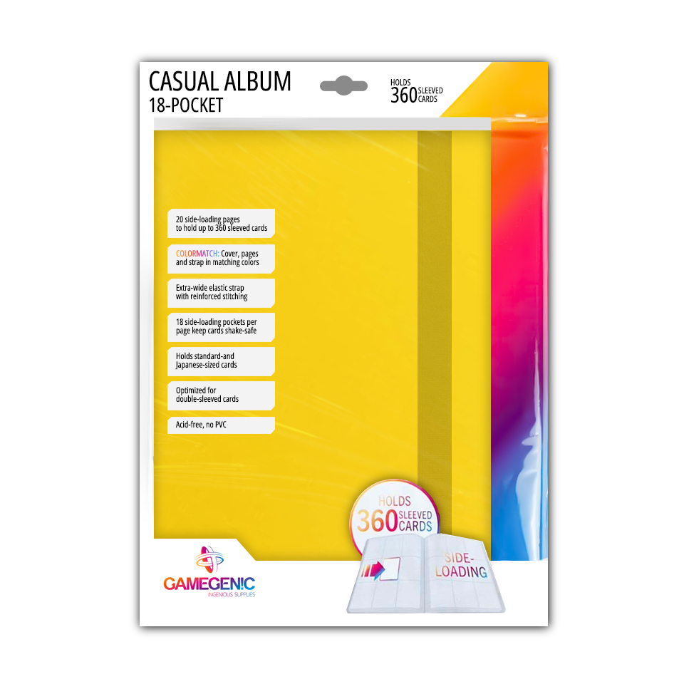 Album 18-Pocket Gamegenic Casual