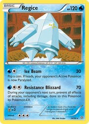 Regice [Ice Beam | Resistance Blizzard]