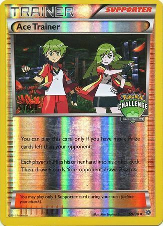 Ace Trainer Card Front