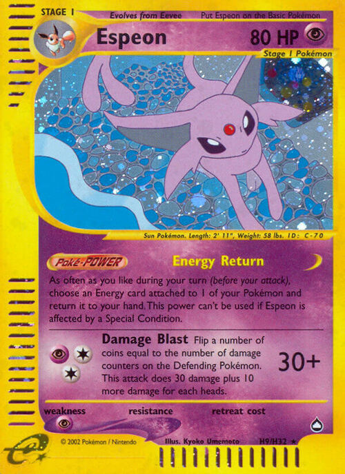 Espeon Card Front