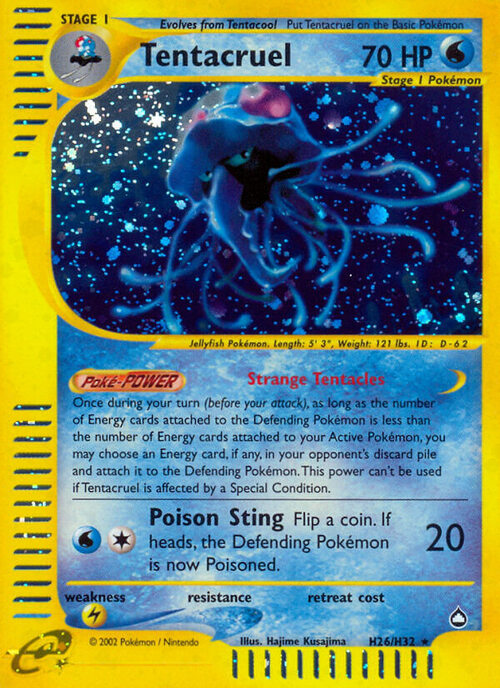 Tentacruel Card Front