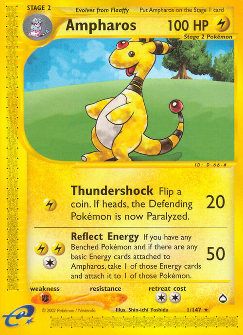 Ampharos Card Front