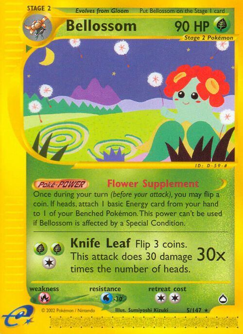 Bellossom Card Front