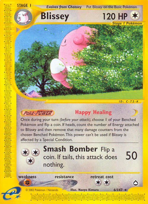 Blissey Card Front