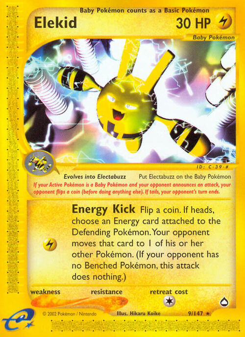 Elekid Card Front