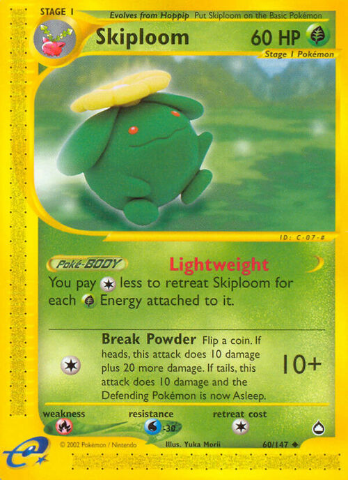 Skiploom Card Front