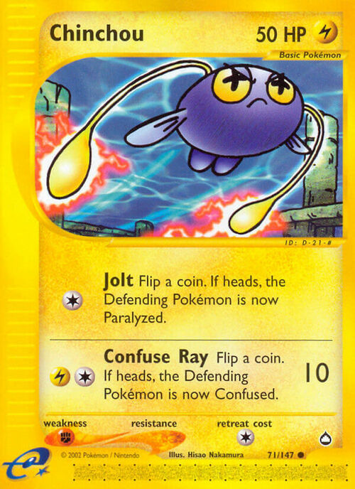 Chinchou Card Front