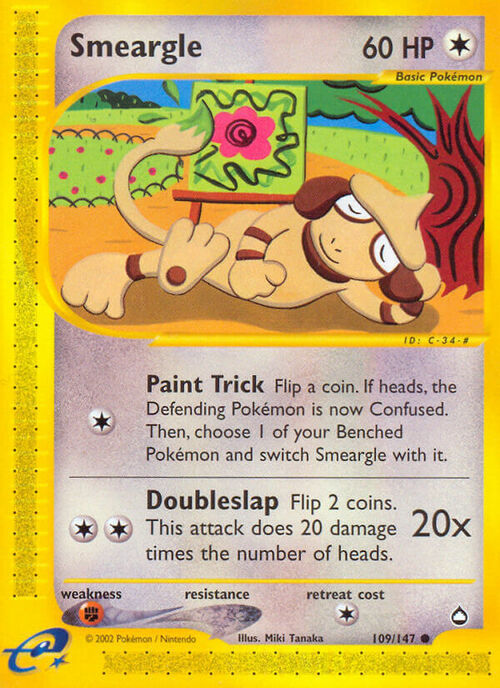 Smeargle Card Front