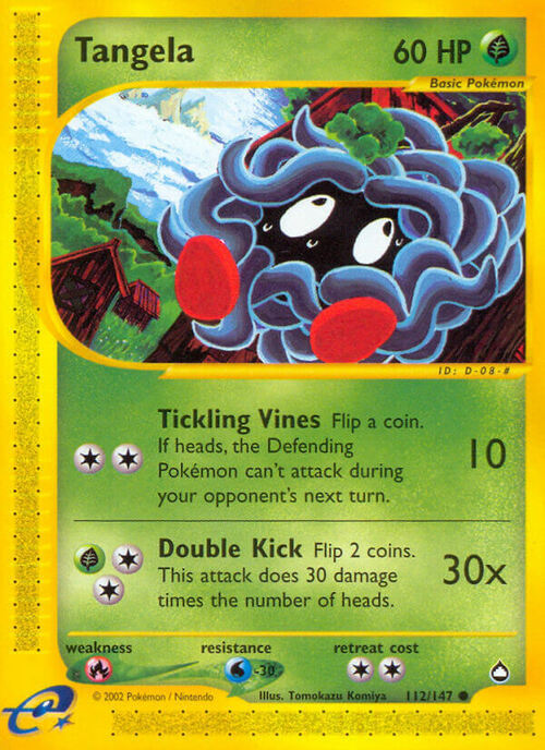 Tangela Card Front