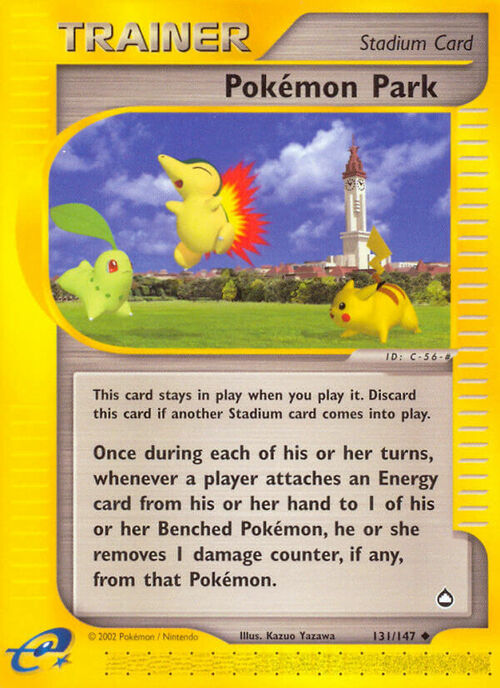 Pokémon Park Card Front