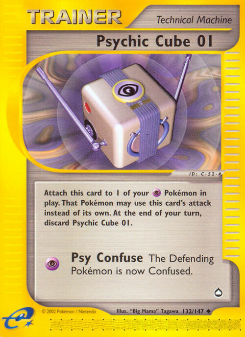 Psychic Cube 01 Card Front