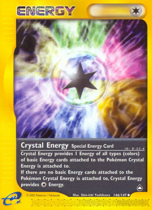 Crystal Energy Card Front