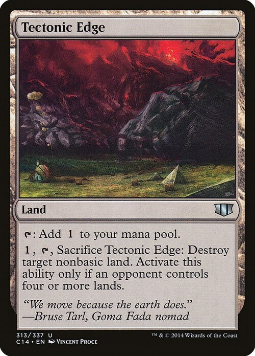 Tectonic Edge Card Front