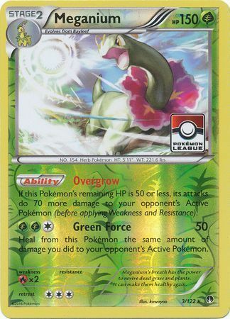 Meganium Card Front