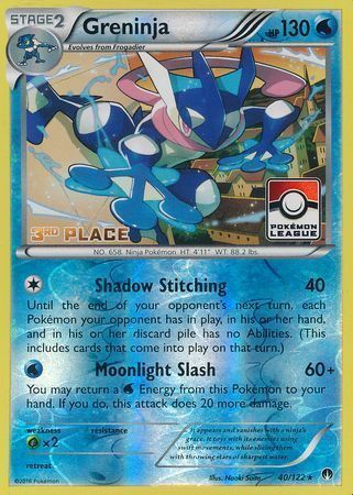 Greninja Card Front