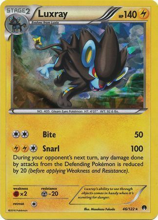 Luxray Card Front