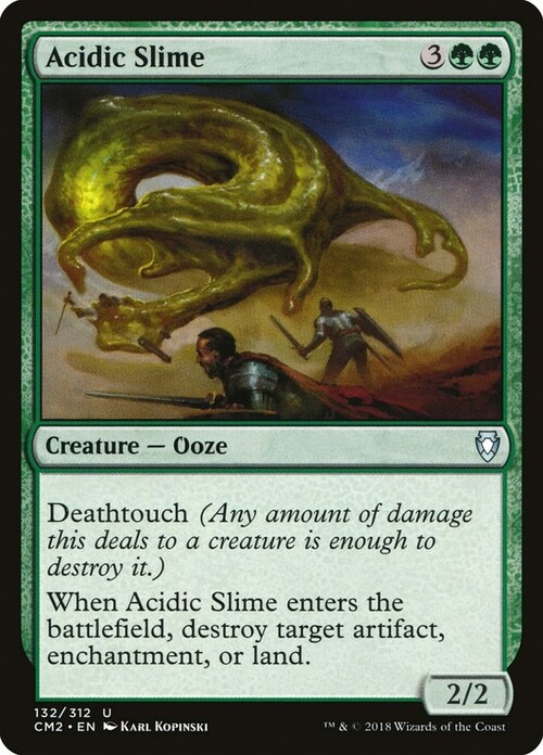 Acidic Slime Card Front