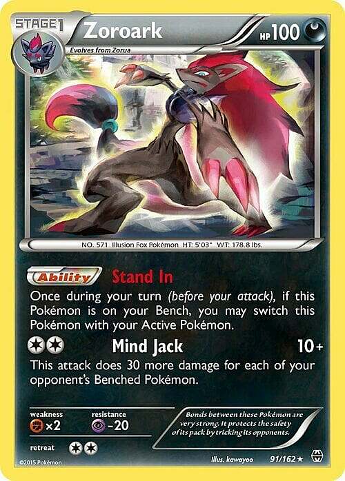 Zoroark Card Front