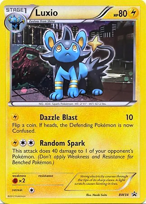 Luxio Card Front