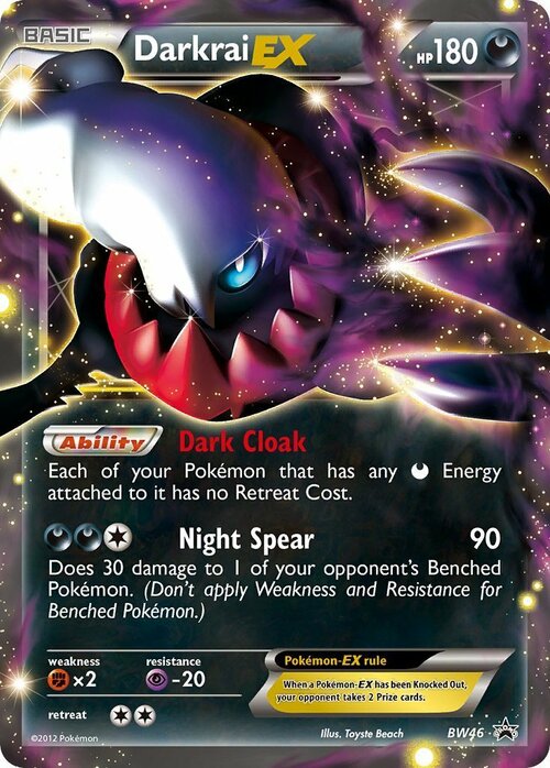 Darkrai-EX Card Front