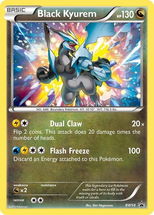 Black Kyurem Card Front