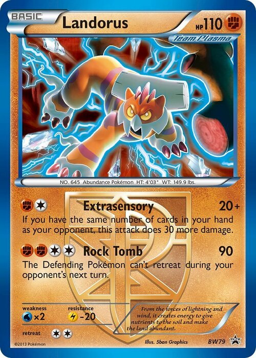 Landorus Card Front