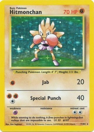 Hitmonchan Card Front