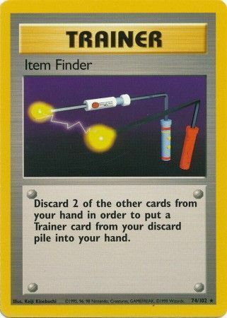 Item Finder Card Front