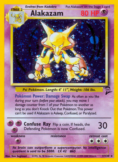 Alakazam Card Front