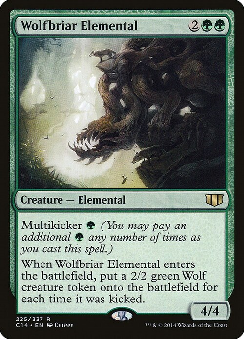 Wolfbriar Elemental Card Front