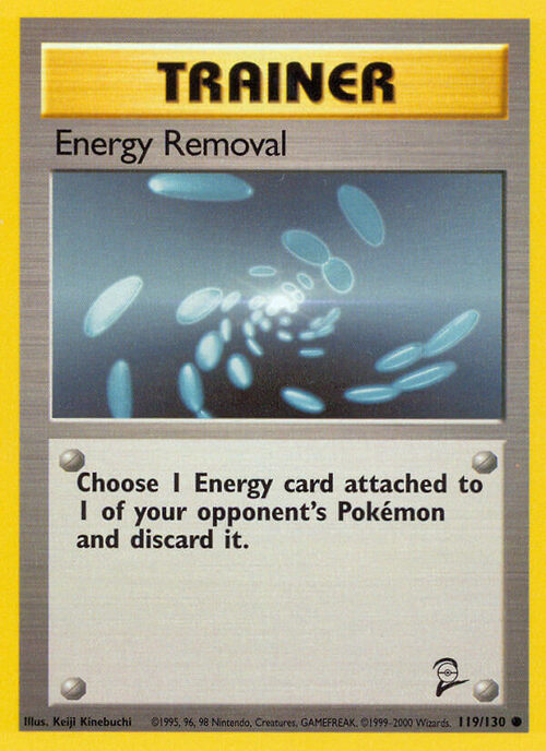 Energy Removal Card Front