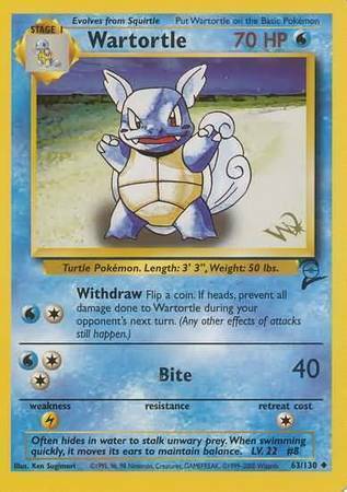 Wartortle Card Front