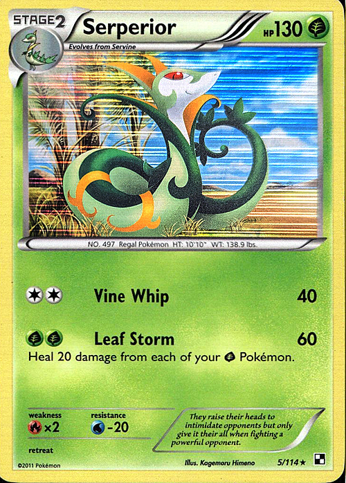 Serperior Card Front